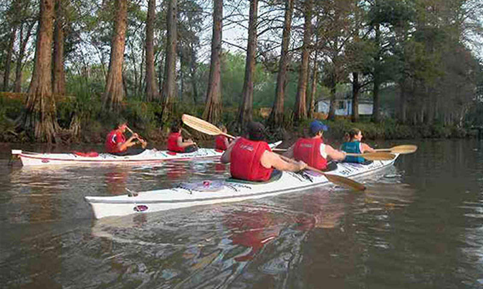 Delta en Kayak - Paseos en kayaks dobles y triple